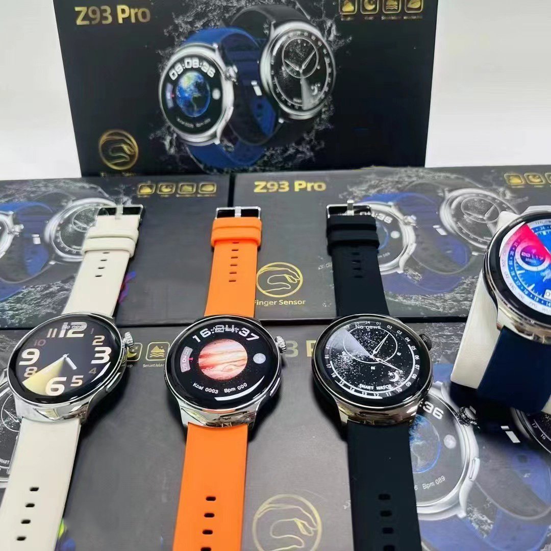 Z93 Pro Fashion Round Smart Watch 2024 Waterproof Heart Rate Fitness Tracker Answer Call Message Reminder Z93pro Smartwatch